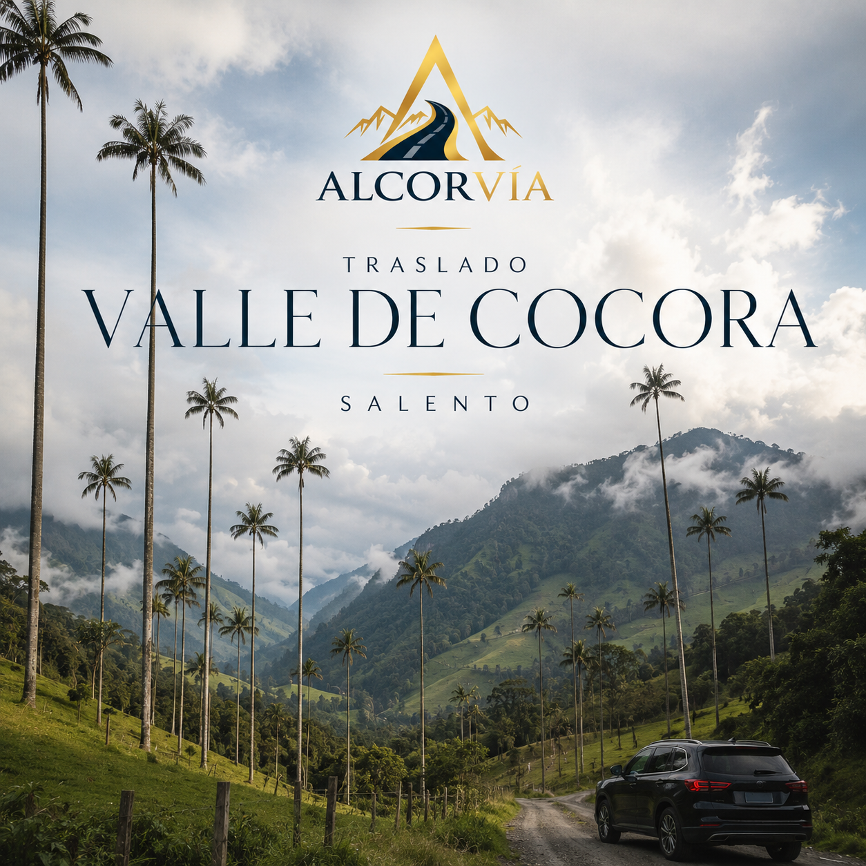 Traslado Privado Valle de Cocora y Salento